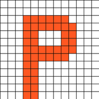 P for Halloween Bunting