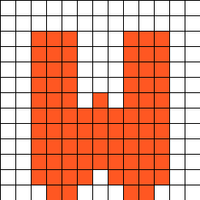 W for Halloween Bunting