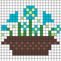Flower Basket count on your fingers
