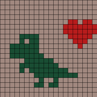 Dino Sleeve Pattern