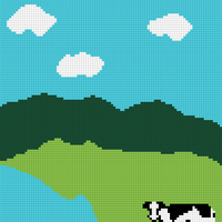 Cow Sweater Front