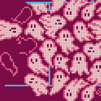 ghosts pink