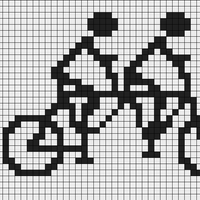 Couple on Tandem