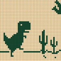 Copy of Dino + Dactyl + Cacti
