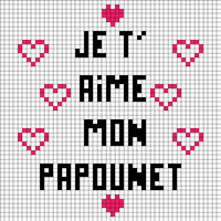 coussin 2 papa