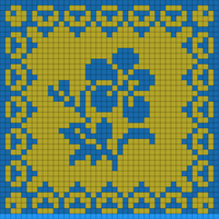 Mosaic flower