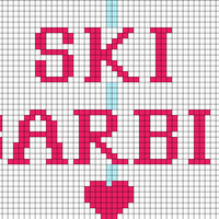Copy of Ski Barbie (Size Updated)