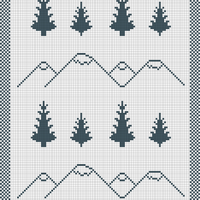 Nature Baby Blanket Pattern