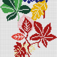 leaves cardigan
