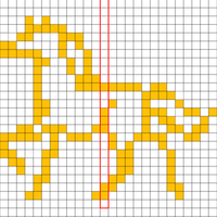 Copy of horse motif
