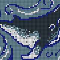 mdi sweater whale