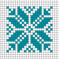 Copy of Four at a Time  Selbu Snowflake Coasters