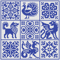#64 Heraldic Sampler