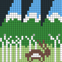 Copy of Colorful Rabbitstick w Trees