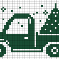 Christmas Stocking (Truck)