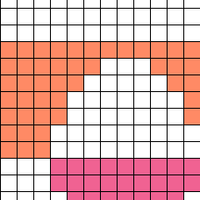Djo yoke chart 1 -gnome, multi, dk pink