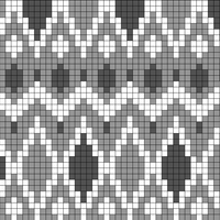 Diamond scarf design