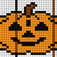 Halloween Pumpkin Pixel Art.jpeg