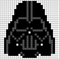 Darth Vader Intarsia Sammy
