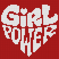 Girl Power red