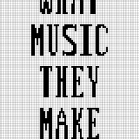 What music they make