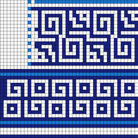 Greek Key Mosaic