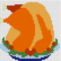 turkey_grass_plate