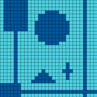 Geometric Spells Double Knit