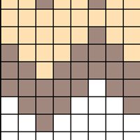 my first islandic lopapeysa (bottom patt)