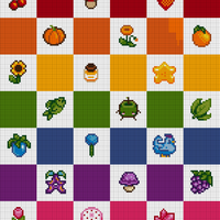 Copy of Copy of Copy of Copy of Copy of One Stardew (30 Colors) Credit: FruityDayCrochet