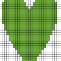 Crochet heart