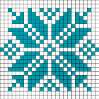 Four at a Time  Selbu Snowflake Coasters