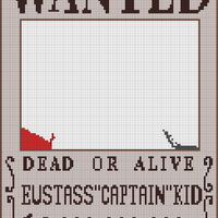 Eustass "Captain" Kid's wanted poster