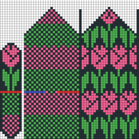 Tulip mittens