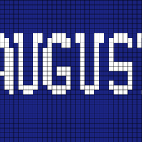 August Stocking Cuff