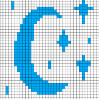 moon and stars