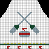 Curling cardigan