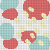 intarsia pillow