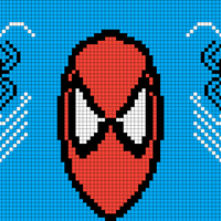 Copy of Spidey with spiders above and webs