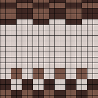 Chunky sweater 3 color pattern - plaid