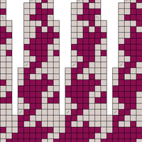 Houndstooth Decrease Chart