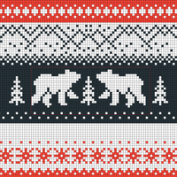 Copy of Christmas sweater - back panel