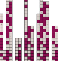 Houndstooth Beret Decrease Chart