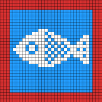 Copy of Copy of Copy of Copy of Blue Fish Chart Knitting