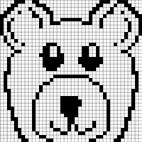 Bear - White & Black