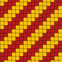 2"block-HP stripes