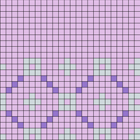 Flower Checkers Pouch
