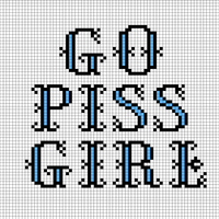 go piss girl