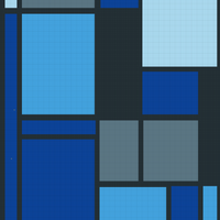 Mondrian Inspired Anniversary Blanket