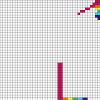 Colby rainbow hat
